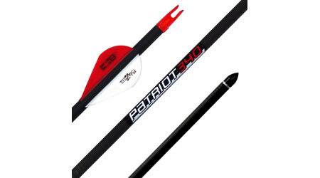 купите Карбоновая стрела для лука Bowmaster Patriot 340, оперение 2'' Blazer в Москве