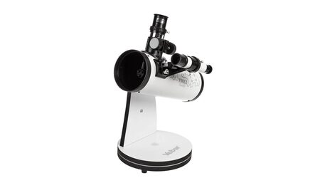 купите Телескоп настольный Veber УМКА 300/76 AZ (рефлектор Ньютона, 76мм, F=300мм, 1:3.9) на азимутальной монтировке Добсона в Москве