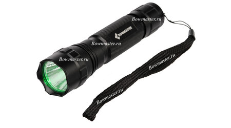 купите Светодиодный фонарь зеленого света Bowmaster 102 Small Green (Cree Q5) 250 люмен в Москве